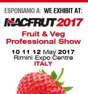 MACFRUT dal 10 al 12 MAGGIO 2017